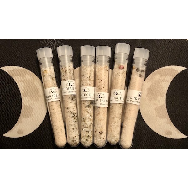 Ritual Salts Test Tube Protection